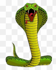 Ftestickers Cobra Snake Serpent King - Png Cartoon Emoji