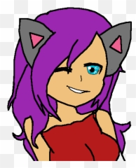 Pixilart - girl by Sarllml Cartoon Emoji