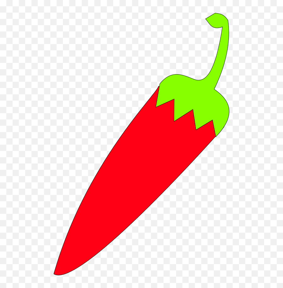 Red Chili With Green Tail Png Svg Clip Art For Web - Clip Art Emoji,Pepper Emoji Png