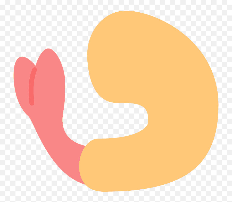 Fried Shrimp Emoji Clipart - Shrimp Emoji,Shrimp Emoji