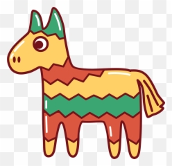 Donkey Piñata Clipart - Animal Figure Emoji,Emoji Pinata