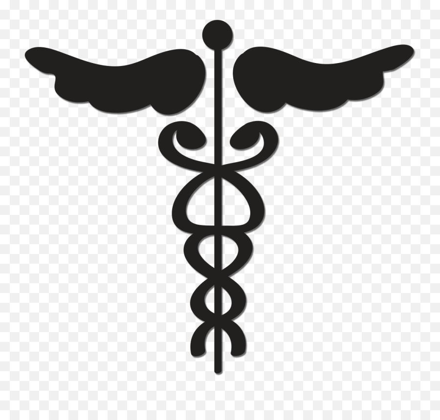 Buncee - Copy Of Doctor Medical Silhouette Emoji,Caduceus Emoji