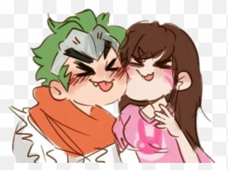 Cyborgbunny Genji Dva Overwatch Sticker - Dva And Genji Fan Art Emoji,Dva Emoji