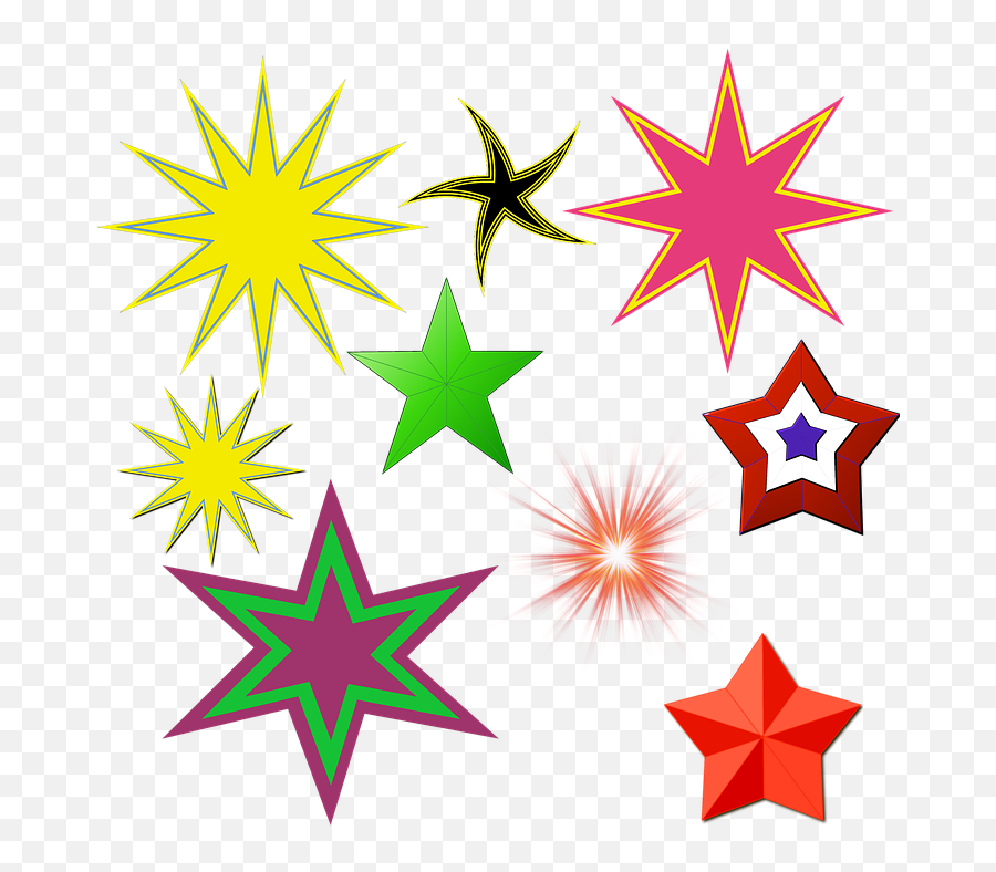 Stars Design Glowing - Agnes Pelton Art Emoji,Shining Star Emoji