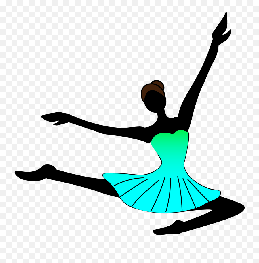 Black Contemporary Dancing Girl Clipart - Girl Dancing With A Transparent Background Emoji,Black Dancing Emoji