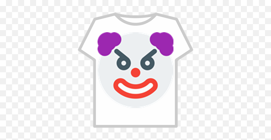 Evil Clown Emoji - Obby T Shirt Roblox,Emoji Shirts