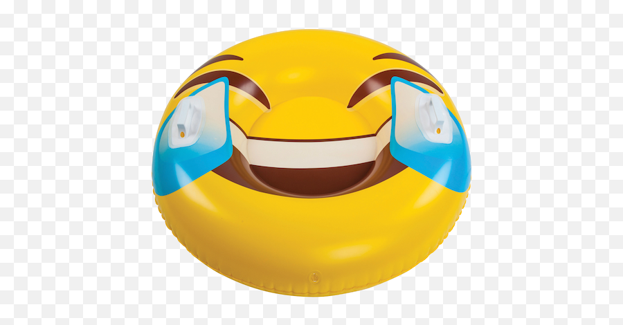 Bigmouth Giant Tears Of Joy Emoji Snow Tube - Sled,Joy Emoji