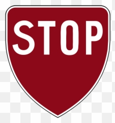Papua New Guinea Stop Sign - Clip Art Emoji,Stop Sign Emoji