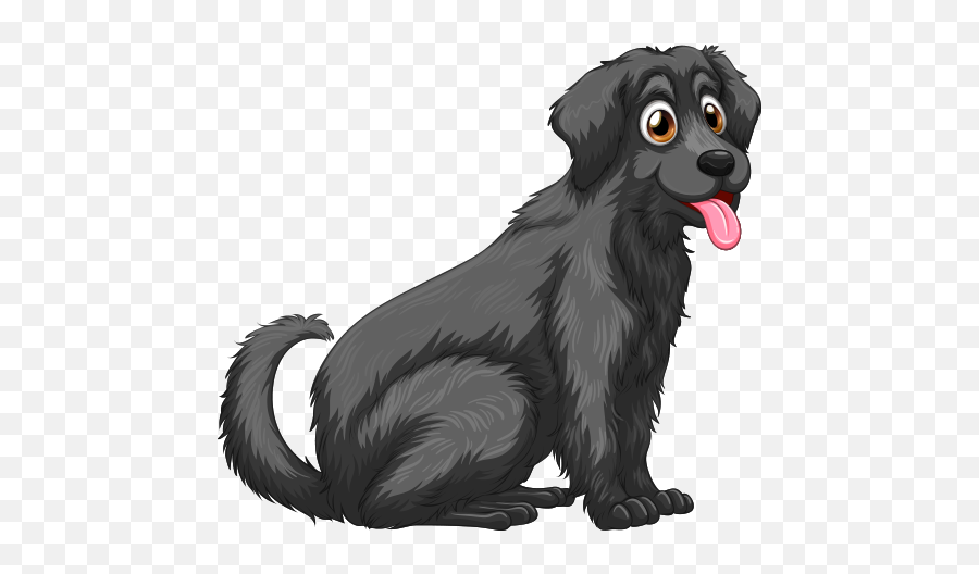 Dog Emoji Stickers App - Oh Where Oh Where Has My Little Dog Gone,Black Dog Emoji