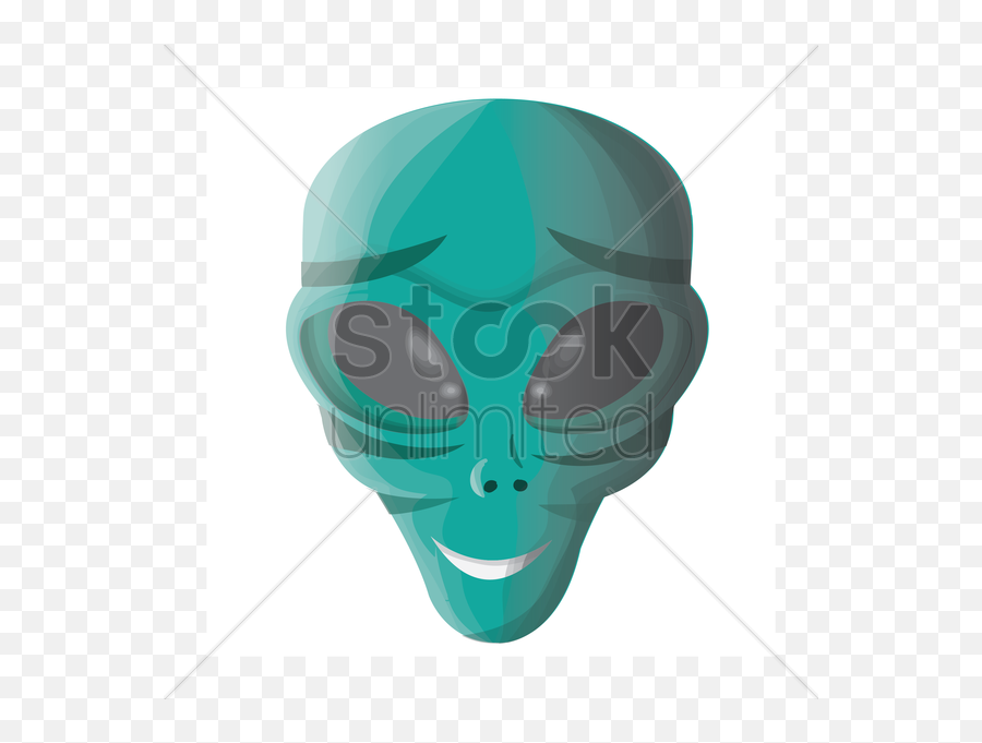 Alien Smiling Vector Image - Alien With Tongue Out Emoji,Alien Head Emoticon Meaning