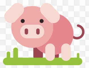 Pig Png Images Cartoon Pig Baby Pig - Hogs And Kisses Emoji,Flying Pig Emoji