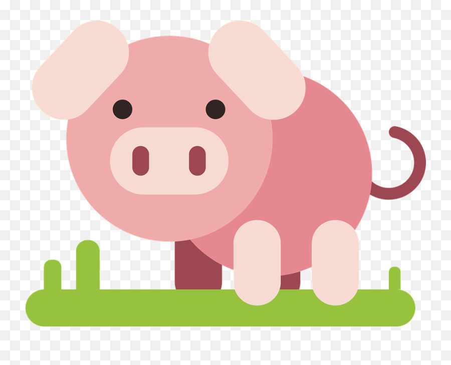 Pig Png Images Cartoon Pig Baby Pig - Hogs And Kisses Emoji,Flying Pig Emoji