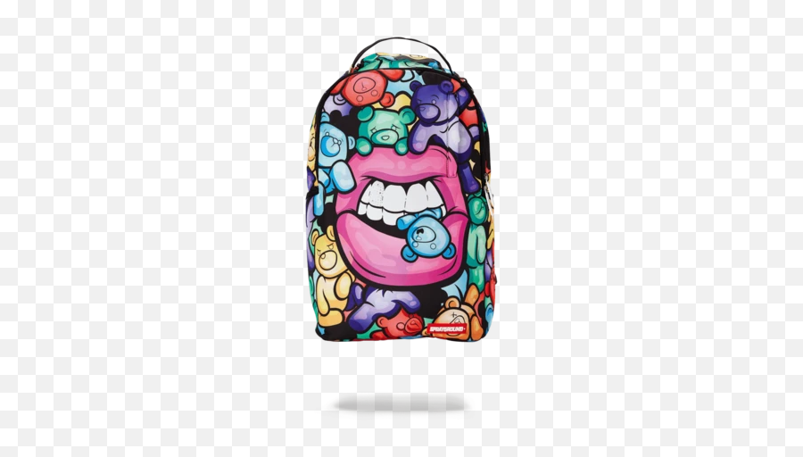 Sprayground Releases New Backpacks - Gummy Lips Sprayground Backpack Emoji,Lil Yachty Emoji