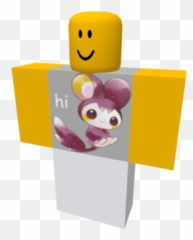 Emolga Saying Hi - Shirt Emoji,Hi Emoticon
