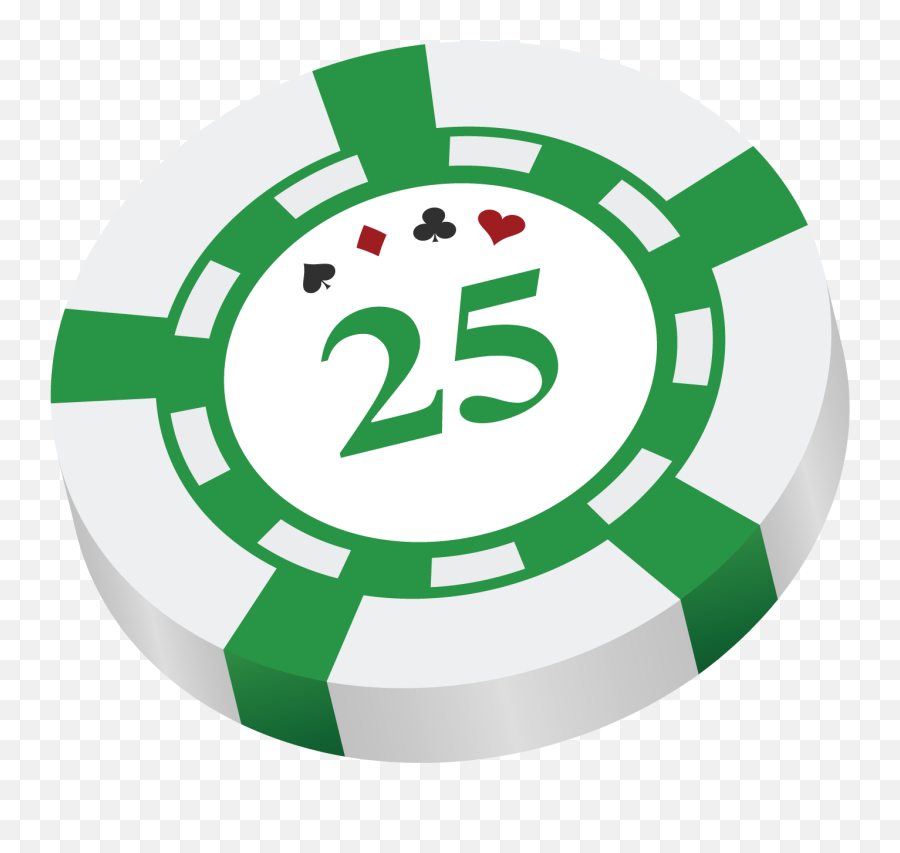 Poker Chips Card Games - Green Poker Chip Png Emoji,Poker Chip Emoji