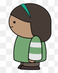 Muchacha En Camisa De Rayas - Clip Art Emoji,Emoticono Corazon