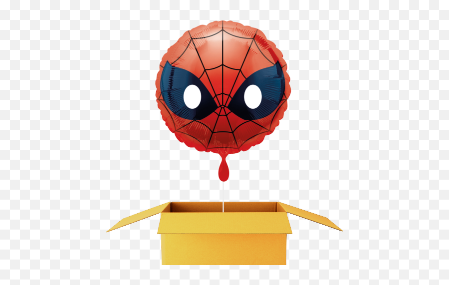 Spiderman Emoji Ballon - Balloon,Spiderman Emoji