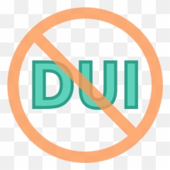 No Alcohol Clipart - Dui Emoji