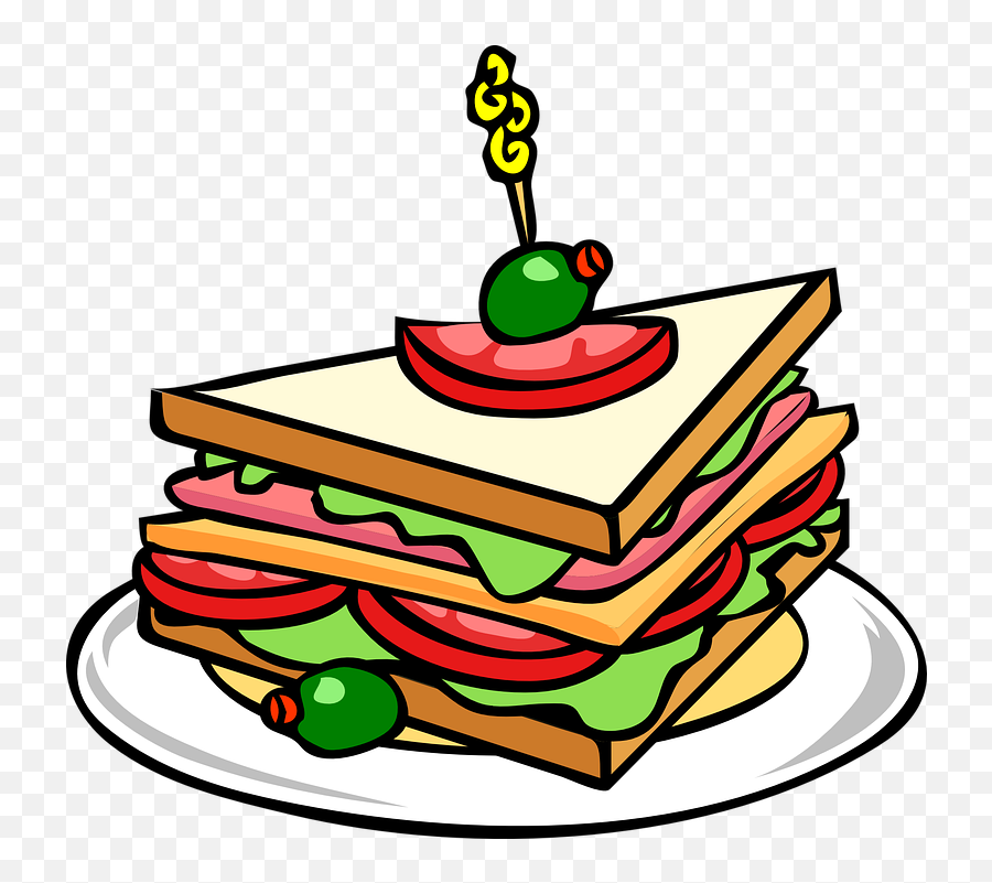 1 Free Sandwich Food Images - Food Clipart Transparent Background Emoji,How To Make An Emoji Cake