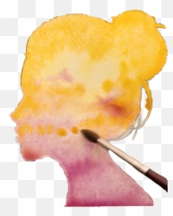 Art Drawing Paint Paintbrush Brush - Watercolor Emoji