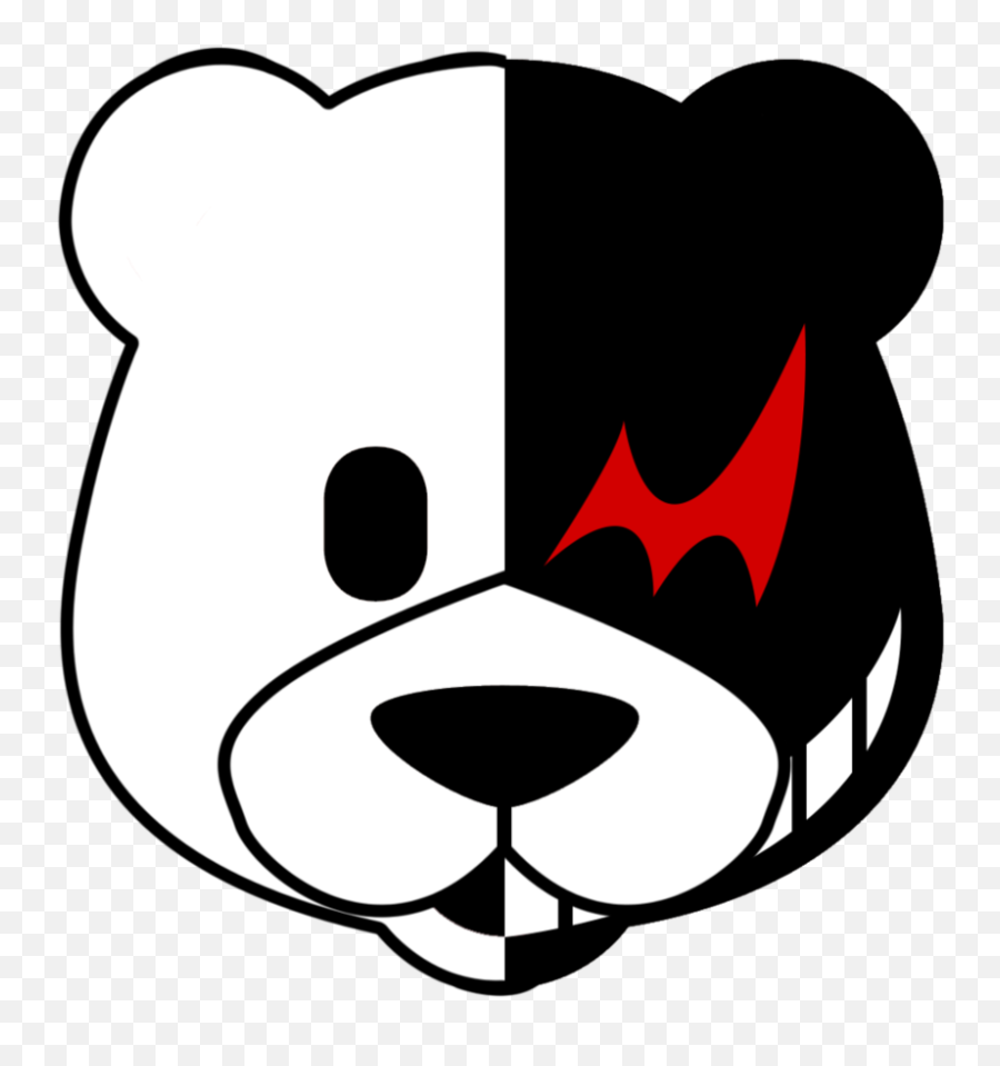 Emoji Monokuma By Hypnopony - Emoji Discord Logo Transparent,Emojis For Discord