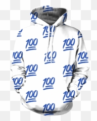 100 Emoji Hoodie - T Be Jel Reem