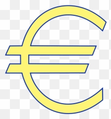 Monetary Euro Symbol Vector - Euro Symbol Emoji,Cash Bag Emoji