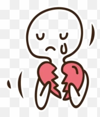 Love WhatsApp Stickers - Broken Heart Whatsapp Emoji
