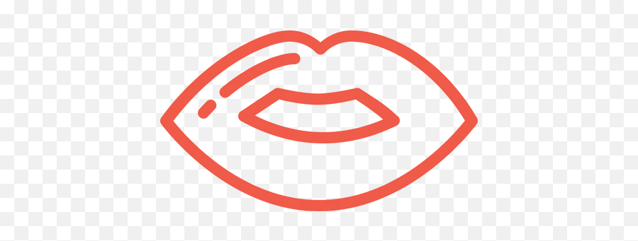 Lips Icon Of Line Style - Available In Svg Png Eps Ai Emoji,Botox Emoji