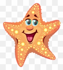 Clipart Starfish - Starfish Png Clipart Emoji,Starfish Emoji
