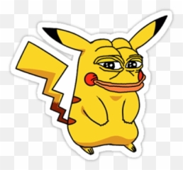 Pepemon - Pikachu Emoji