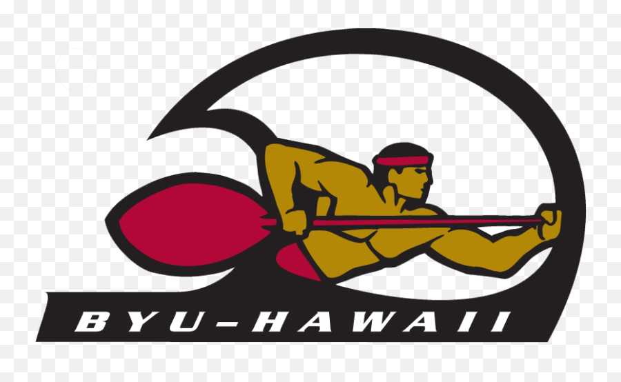 Kayak Clipart Canoe Hawaiian Kayak Canoe Hawaiian - Byu Hawaii Seasiders Logo Emoji,Canoe Emoji