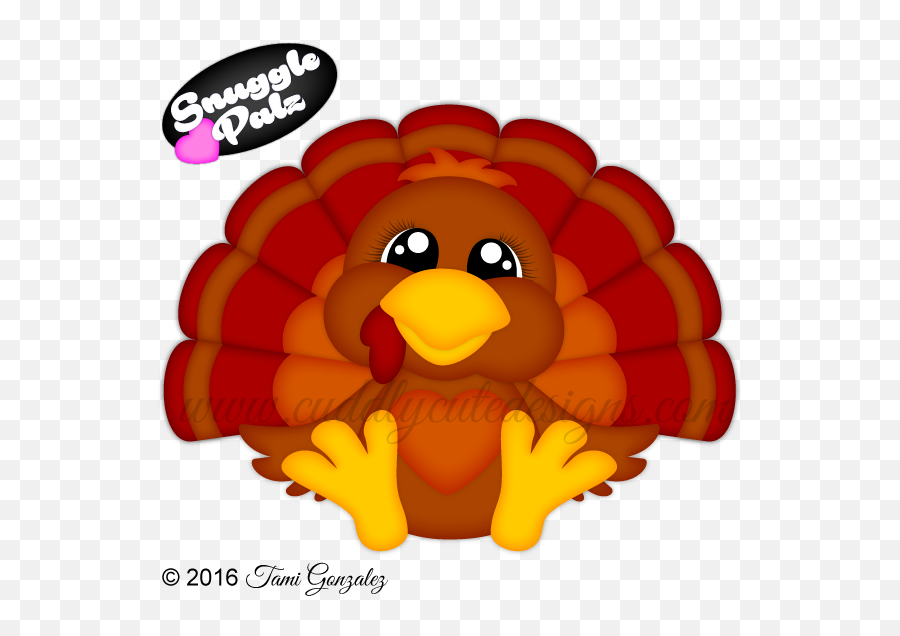 Whimsical Turkey Clipart - Snuggle Palz Emoji,Snuggle Emoji