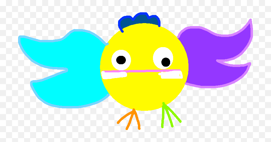 Birds Over Da Rainbow Og - Copy Tynker Cartoon Emoji,Derp Emoticon