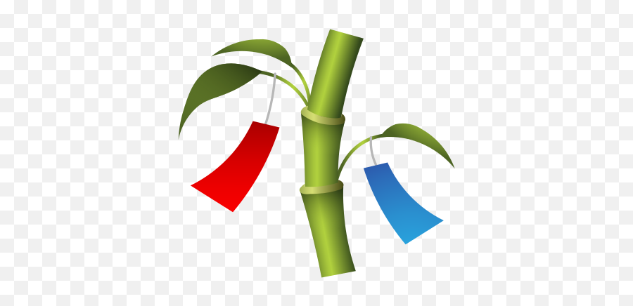 Tanabata Tree Icon - Clip Art Emoji,Cross Fingers Emoji