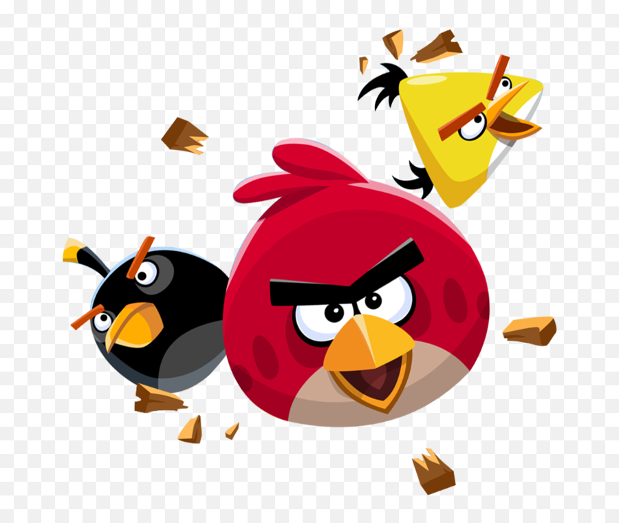 Angry Birds Flying Transparent Png - Angry Birds Game Png Emoji,Angry Birds Emojis