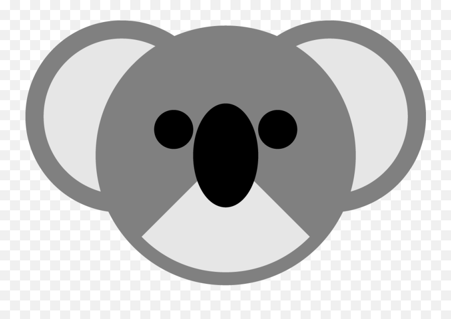 Koala Logo On Behance - Circle Emoji,Koala Emoticon