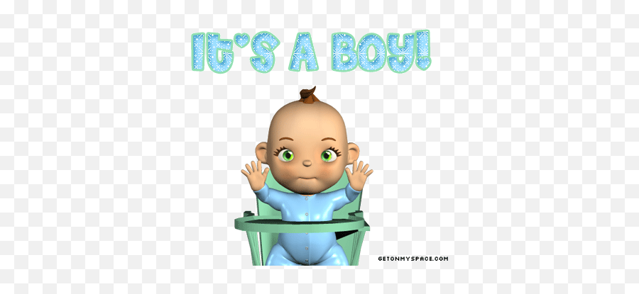 The Glamorous Life Of A Housewife Gender Results - Its A Boy Emoji,Animated Congratulations Emoticon