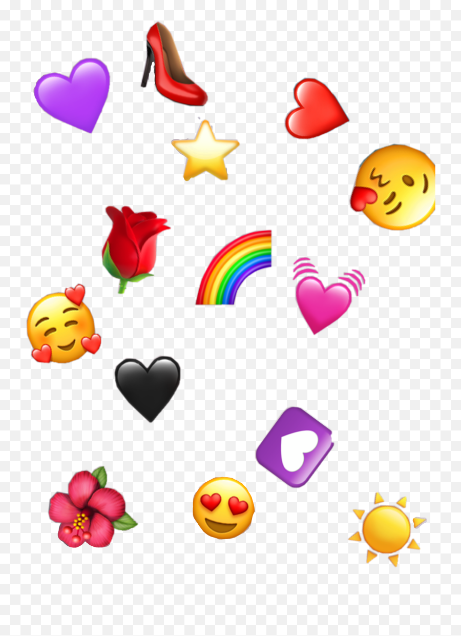 Emoji Emojis Background Emojibackground Heart Hearts - Heart,Lover Emoji