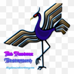 Creed Of The Fellowship Phoenix - Logo Burung Bangau Emoji