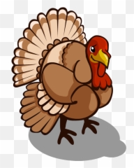 Transparent Thanksgiving Turkey Icon - Emoji