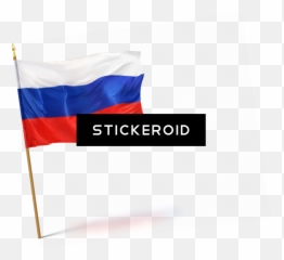 Russia Flag Clipart - Flagpole Emoji
