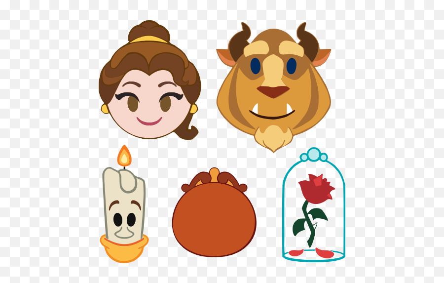 Geeksvgs Beauty And The Beast Emoji,Beast Emoji