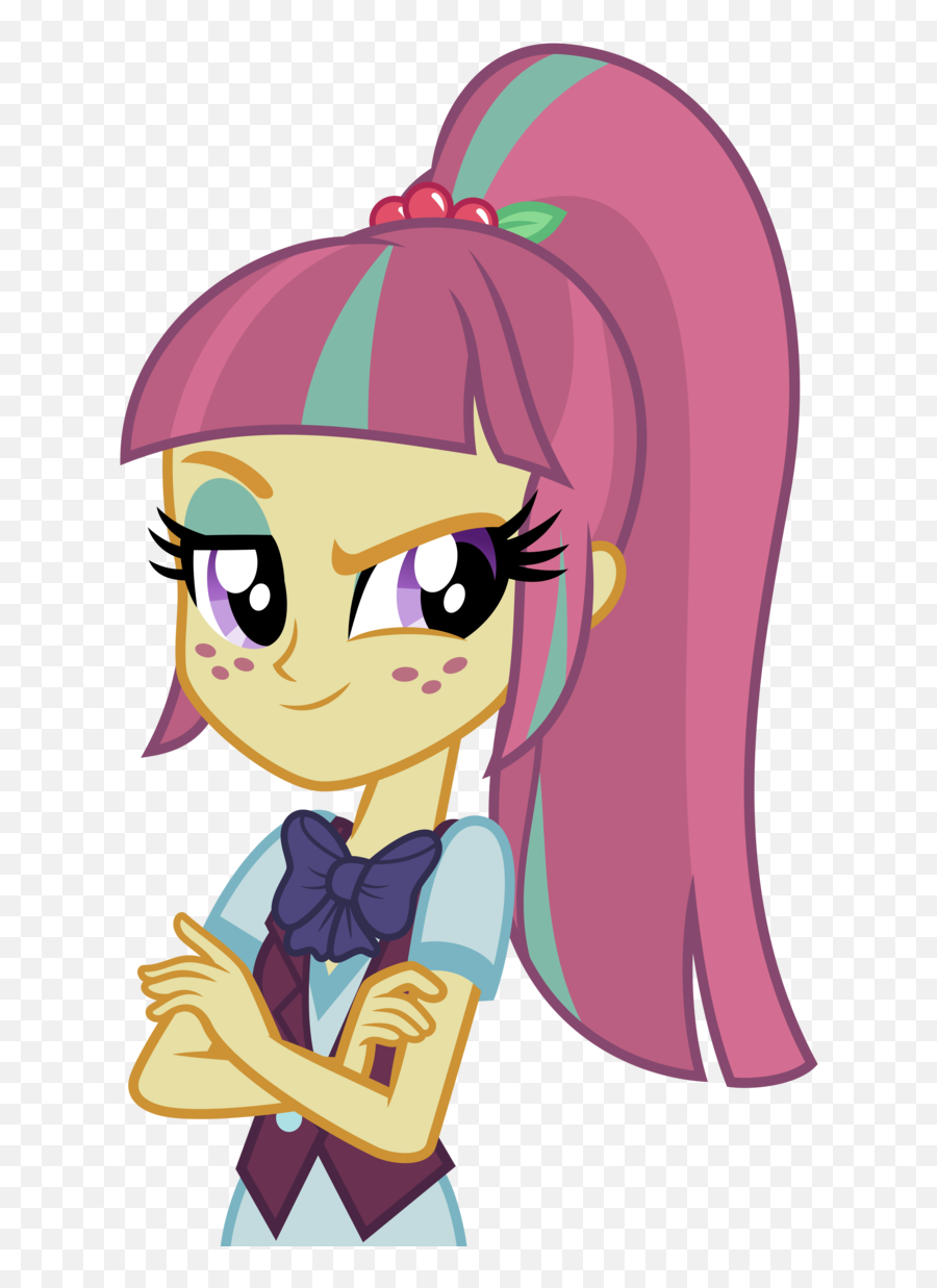 Clipart Girl Ponytail - Mlp Eg Sour Sweet Png Download Mlp Eg Ponytail Emoji,Ponytail Emoji