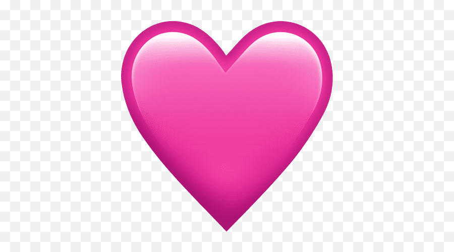 Download Free Png Pink - Plain Pink Heart Emoji,Pink Rose Emoji