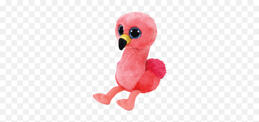 Ty Plush Beanie - Ty Beanie Boo Flamingo Emoji,Pink Flamingo Emoji