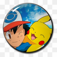 Ash Pikachu 2 - Ash Ketchum With Pikachu Emoji,Pikachu Emoticon