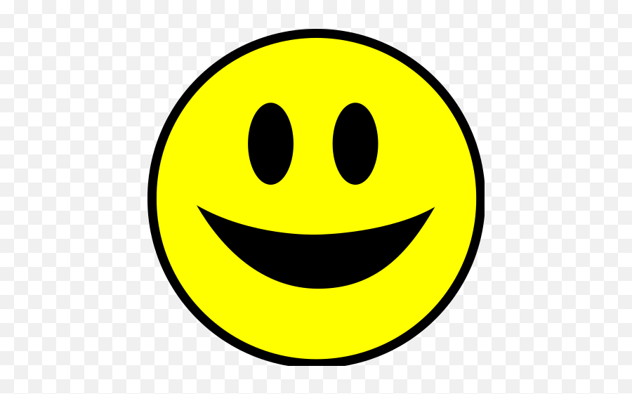 Bigsmile Smiley Yellow Simple - Evil Clip Art Emoji,Texting Emoticons Meaning