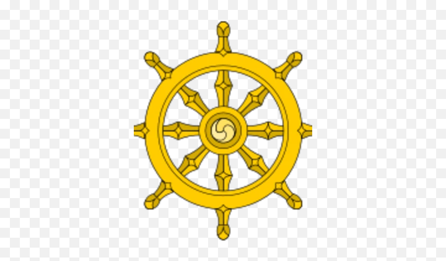 Fathom Mystery - Wheel Of Dharma Emoji,Buddhist Emoji