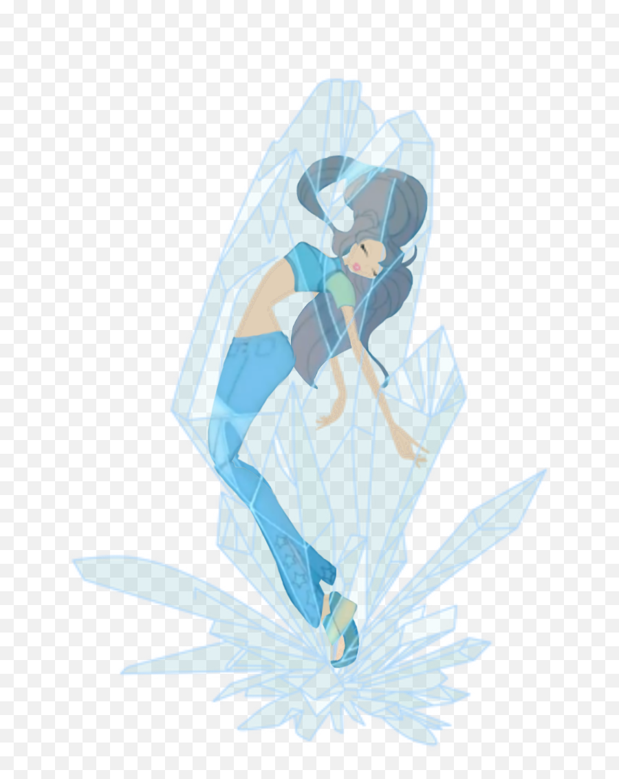 Freetoedit Winx Bloom Ice Iceberg - Illustration Emoji,Iceberg Emoji